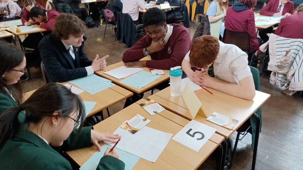 WGS Maths Department tweet media