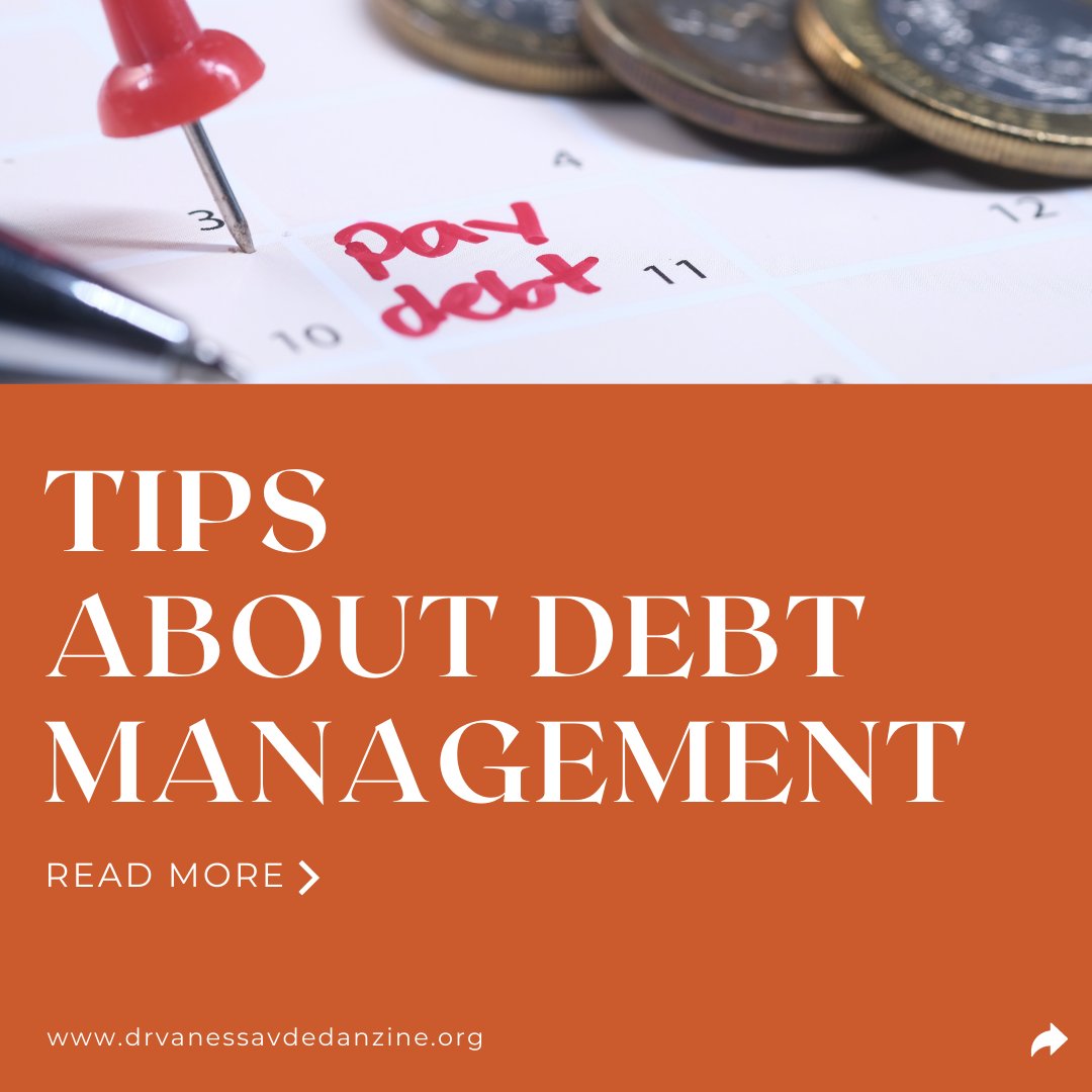 Are you dealing with how to manage your debts? Here are some tips on how you can manage your debts:
--
#debtmanagement #debts #debtmanagementtips #financialdebt #businesswomen #businesswomenlife