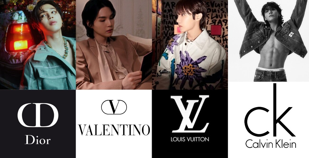 BTS Members Fashion Brand Ambassadors - Suga for Valentino, Jimin for Dior,  J-Hope for Louis Vuitton - Fashionista