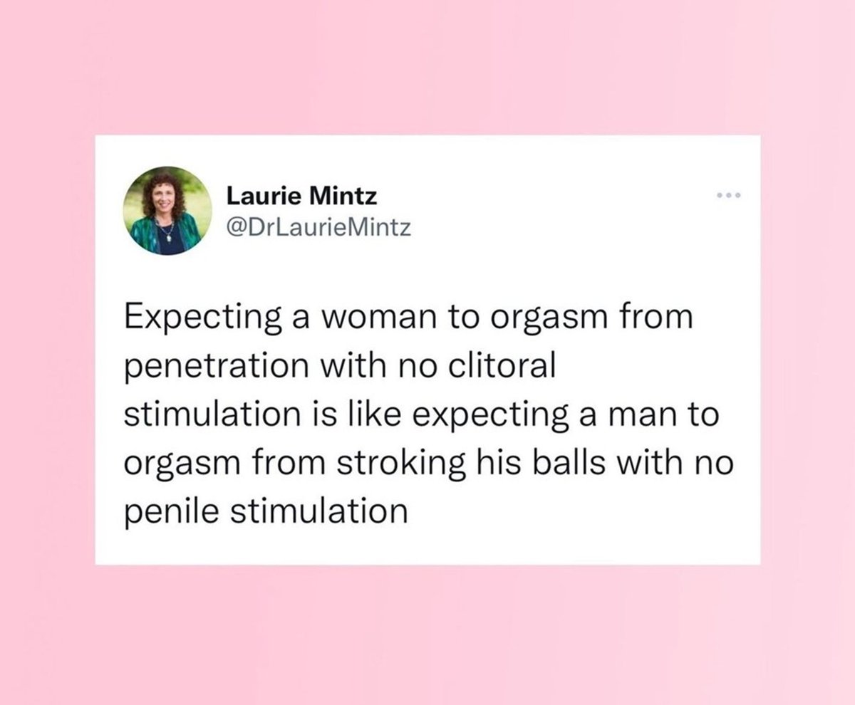 Laurie Mintz On Twitter The Clitoris Not The Vagina Is Analogous To