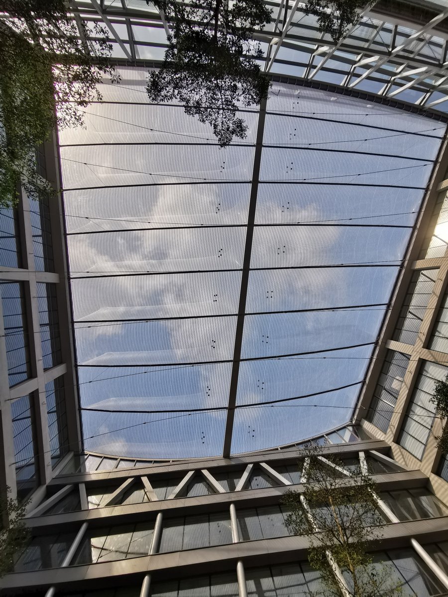 The new campus of Surbana Jurong includes three courtyards, covered with 3,050 m² of Texlon® ETFE, which converts them into comfortable and climate-controlled spaces.

Learn more about ETFE here: ow.ly/gPoK50NtSMg

#VectorFoiltec #Texlon #ETFE #sustainablearchitecture