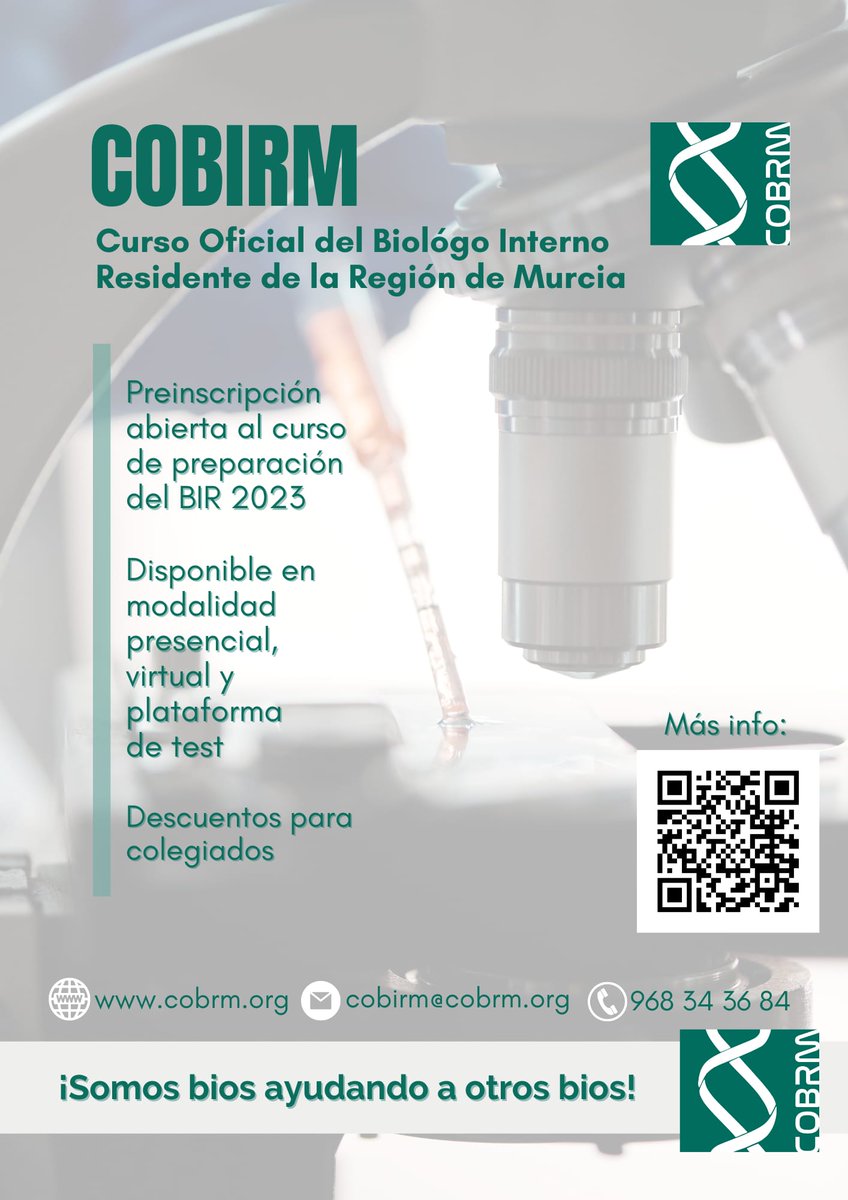 BioRegMur's tweet image. Conoces nuestro curso #COBIR??? Nuestro compañero y coordinador del curso #BIR  #LuisSaenz en una de las múltiples charlas que estamos impartiendo para dar a conocer el BIR como una salida profesional entre los #Biólogos 
#QueHacenLosBiólogos 
@biologiaum