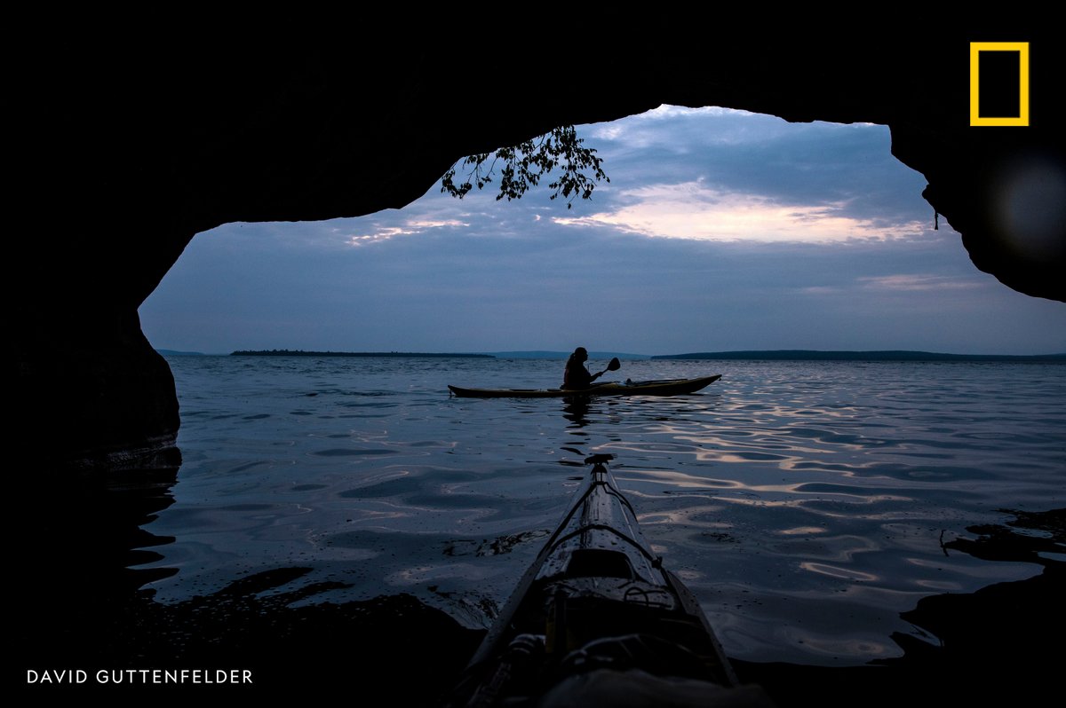 NatGeo's tweet photo. On this week’s episode of #OverheardNatGeo, a war photographer reflects on his career while kayaking one of the most dangerous lakes in the world https://t.co/Rm4dho1DyI https://t.co/vSXwrR51Hh