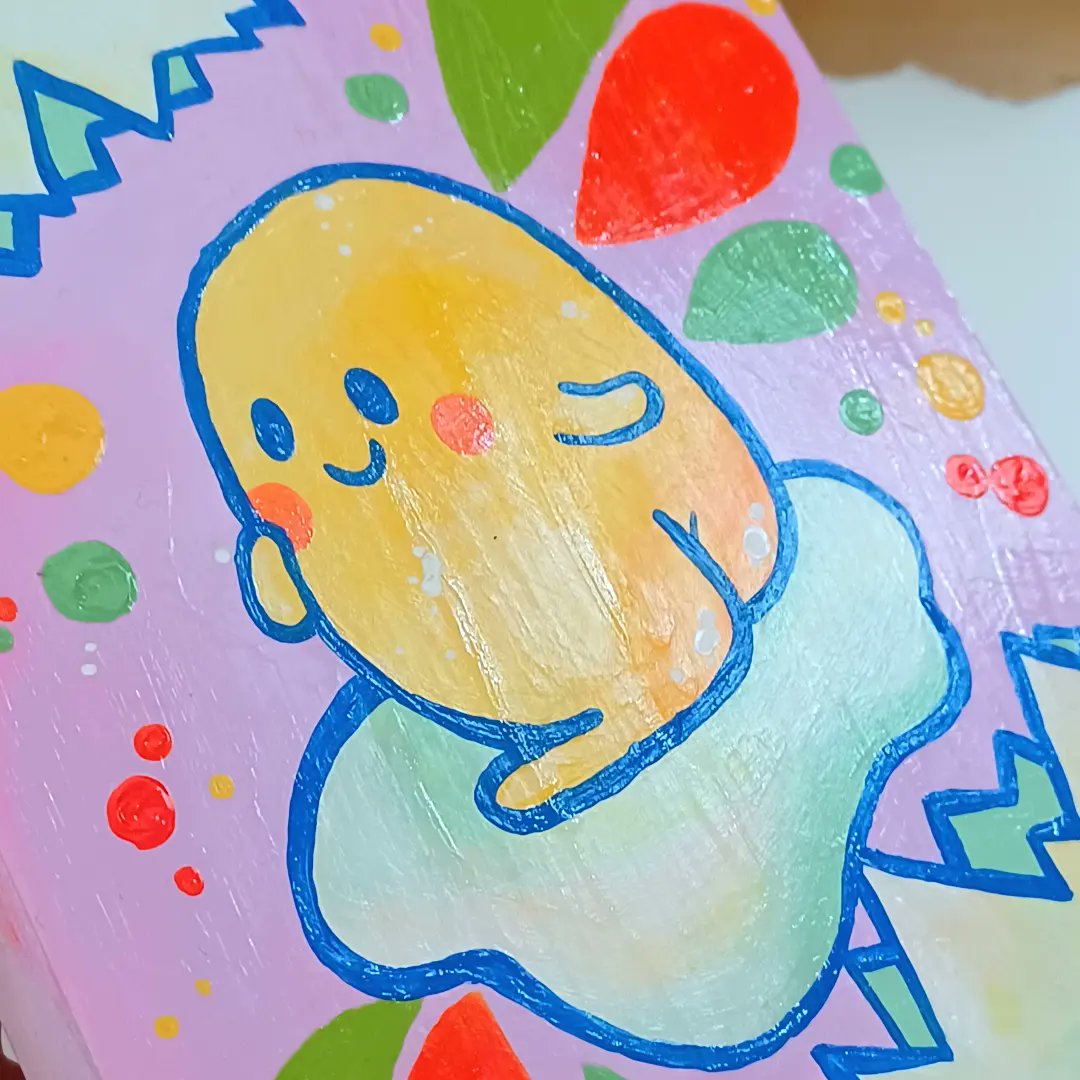 deedeesdoodle's tweet photo. 🥚 🍳 🥚 🍳 

#gudetama #acrylicpainting #acrylic #painting #fanart #artist #myart https://t.co/yJoVzLrfe4
