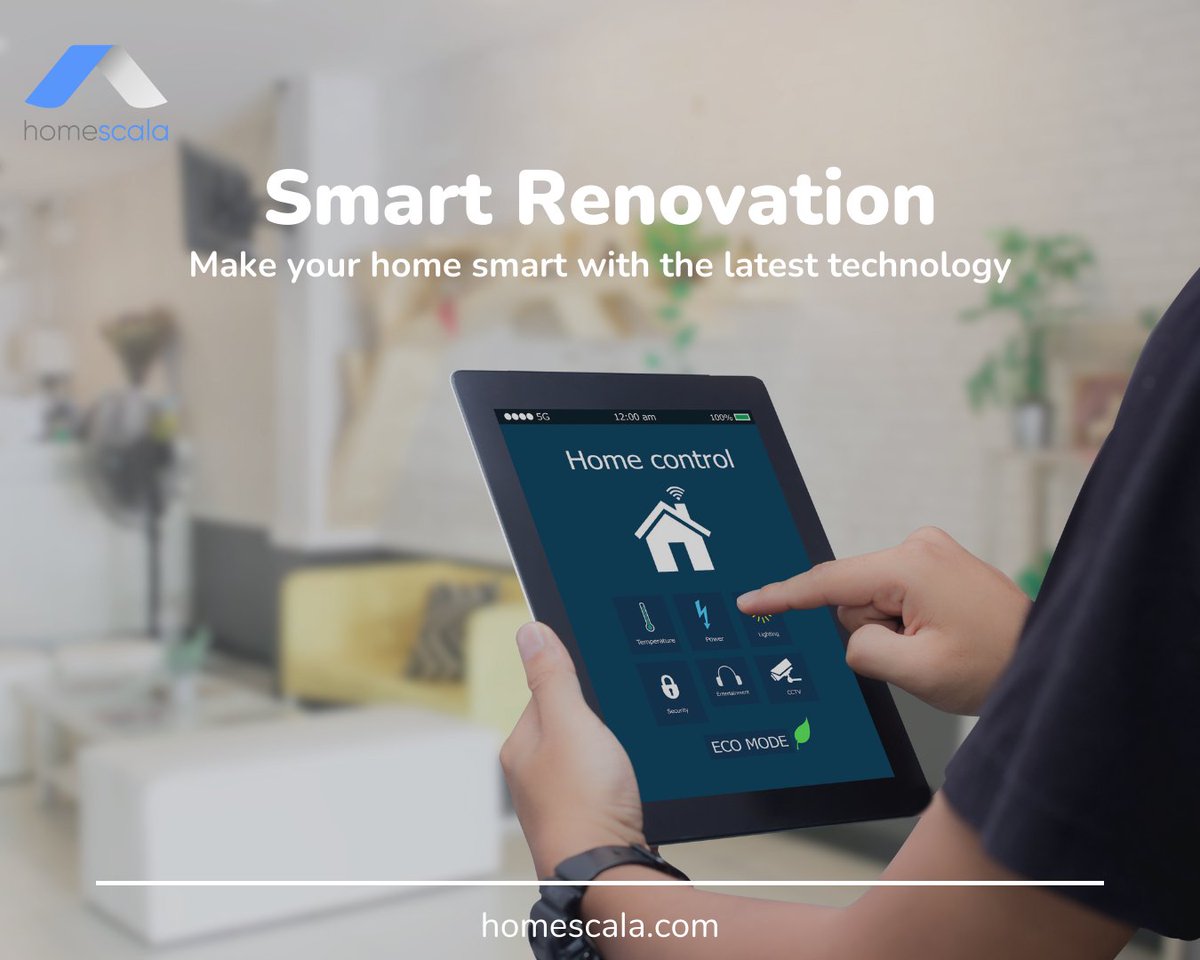 home_scala's tweet image. 🏠🔥 Upgrade your home with the latest technology and make it smart! #SmartHome #Renovation #LatestTechnology