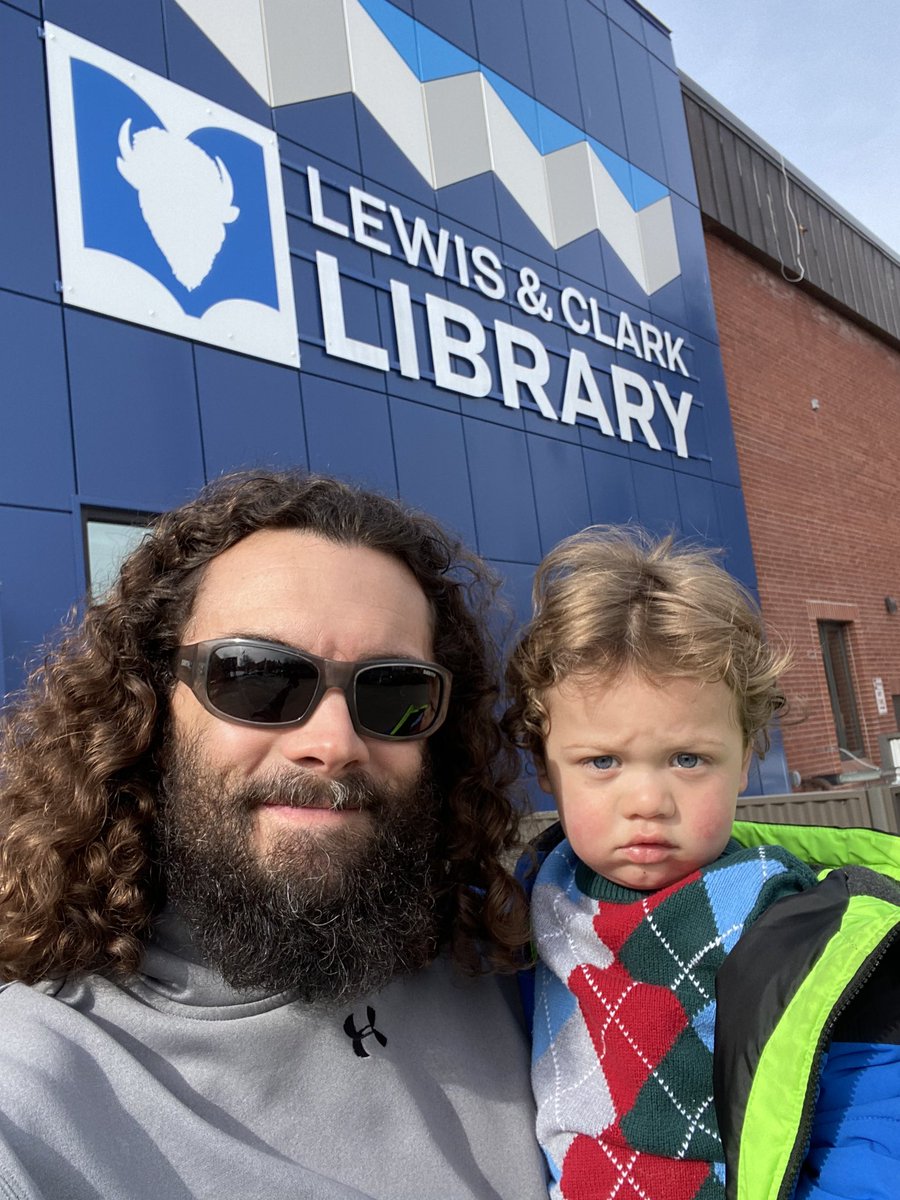 ryanpcooney's tweet photo. Little overwhelmed at our first library story hour (him more than me, and I was up there), but had a good time and met some new friends (him, not me….not for lack of trying on my part.) #SpringBreaking https://t.co/bbqaeJXSAU