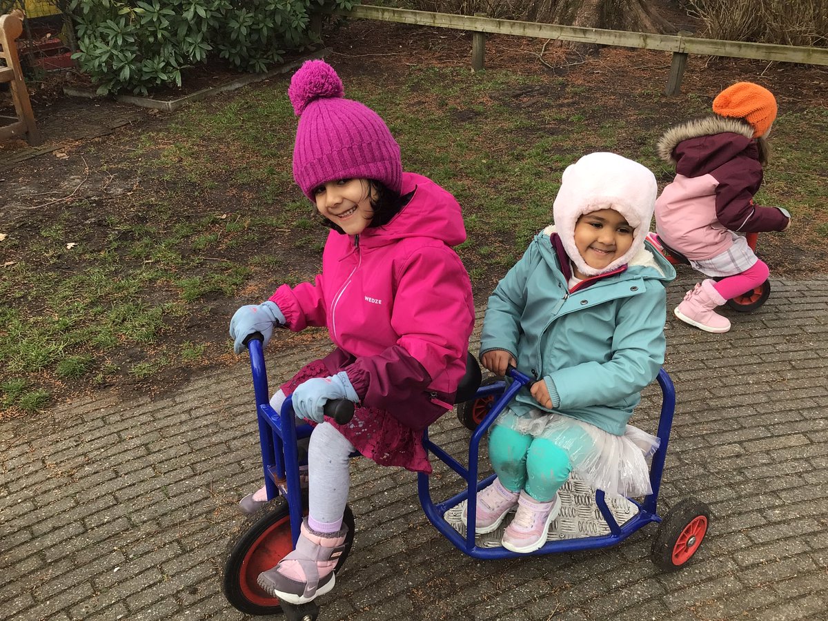 Biking in #JSVFoundation1 to improve our physical, mental and social health as well as improving coordination, balance, endurance and strength!
