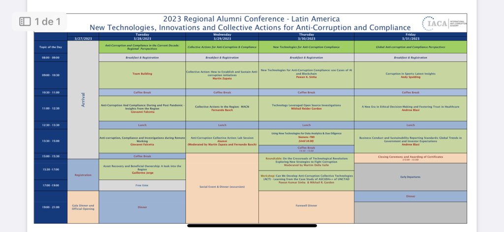 High-level anti-corruption training week at <a href="/IACA_Academy/">IACA</a> regional alumni meeting in São Paulo, Brazil #AccionColectiva #AlumniConference2023 <a href="/GOPAC_Eng/">GOPAC Secretariat</a> <a href="/GopacAmerica/">GOPAC_America</a> <a href="/DRAliBinFetais/">د. علي بن فطيس المري</a> @JohnHyde <a href="/fadlizon/">FADLI ZON</a> GOPAC-IACA joint work