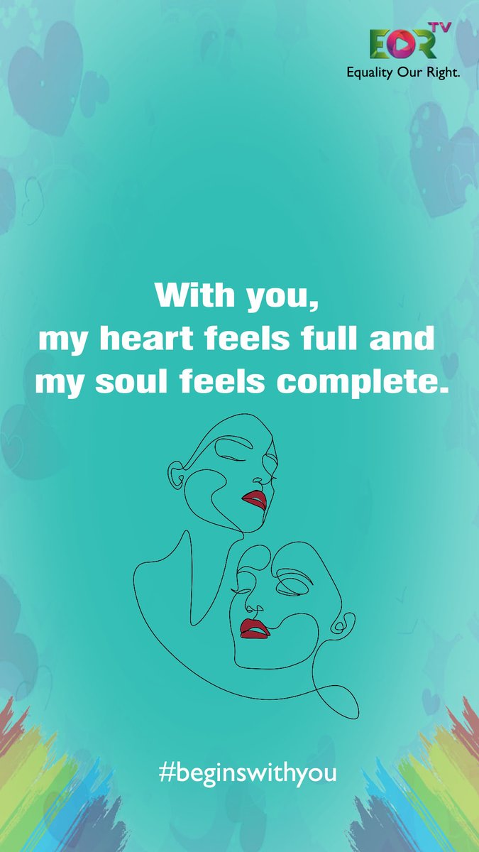 EortvM's tweet image. You make my heart feel full and my soul feel complete, giving me a sense of belonging like never before. ❤️✨ #LoveAndLife #Soulmates #CompleteMe #ForeverTogether #LoveLikeNoOther #eortv #beginswithyou