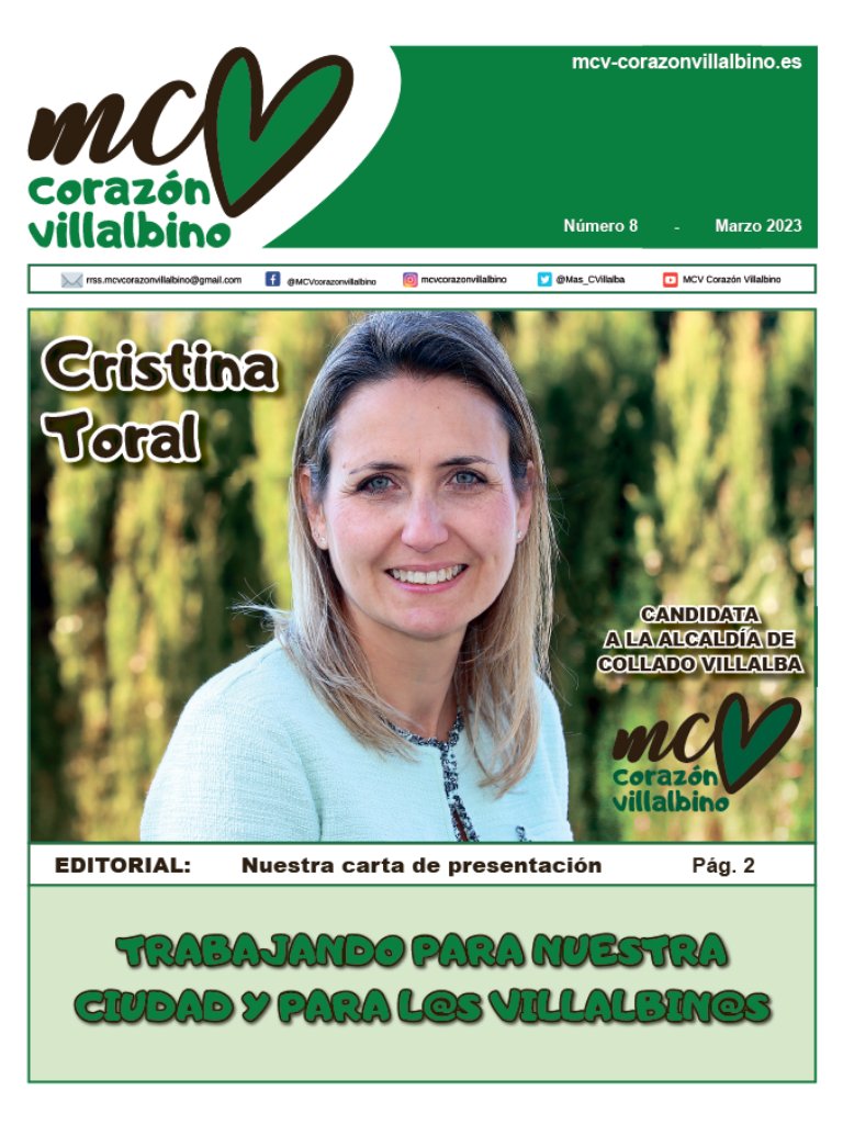 Mas_CVillalba's tweet photo. Queda muy poco para las próximas elecciones municipales y hemos pensado que no hay mejor carta de presentación que rendir cuentas, haciendo un resumen de nuestro trabajo a lo largo de los cuatro años y medio de vida de nuestro Partido 
https://t.co/SnNSHD4Nu9
#ColladoVillalba https://t.co/N35hhZixCw