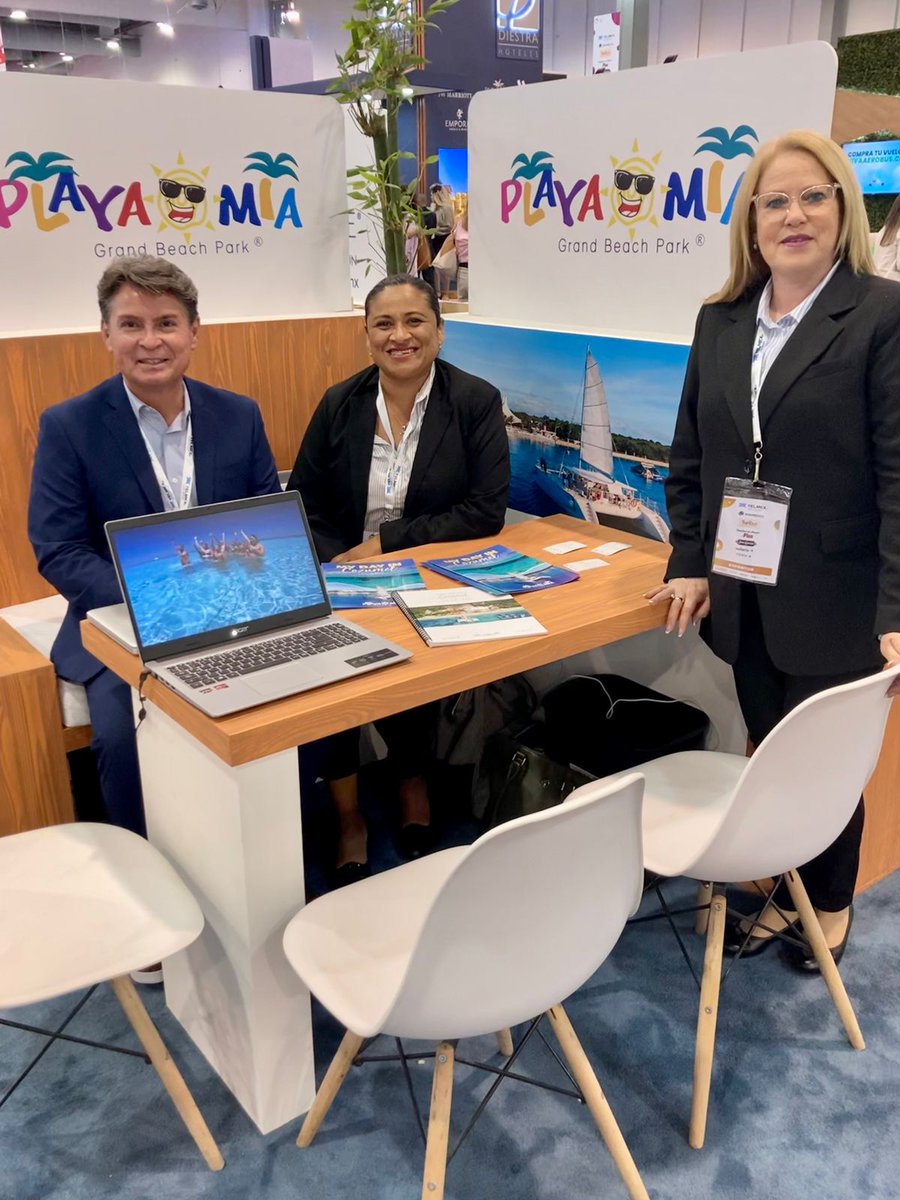 PlayaMiaBeach's tweet photo. Estamos orgullosos de estar presentes en el #TianguisTurísico2023. Representando y promoviendo nuestro bello Estado de #QuintanaRoo y la encantadora isla de #Cozumel. En éste, el evento turístico más importante de #Mexico y #latinoamerica https://t.co/voq7t201rg