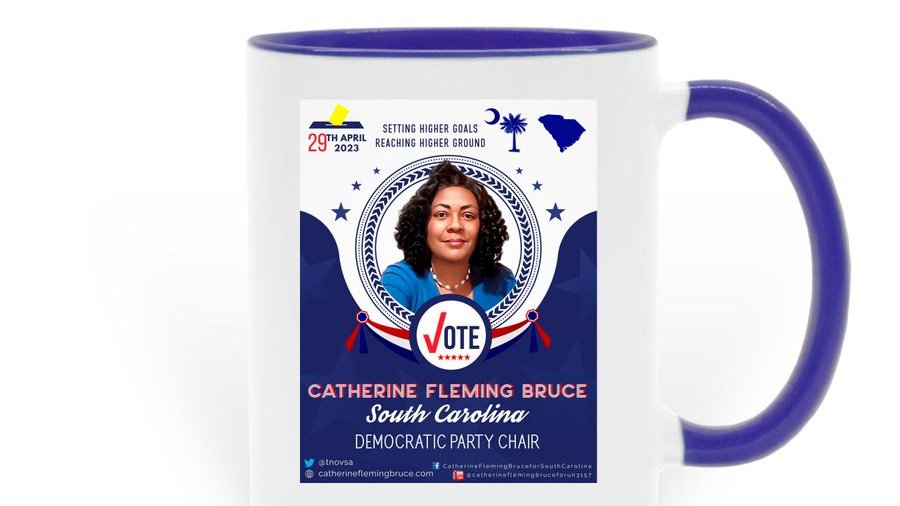 Bruce4USSenate's tweet photo. Time to support!

Only convention delegates can vote on 4/29, but *everyone* can support #Bruce4SCDPChair! This special mug stands for #democracy , my campaign and the unique historical ties between SC and #UK. Read more and order here:🔽💳
https://t.co/mCtZlxpNmg

#scpol https://t.co/Pk2TwhlBnw