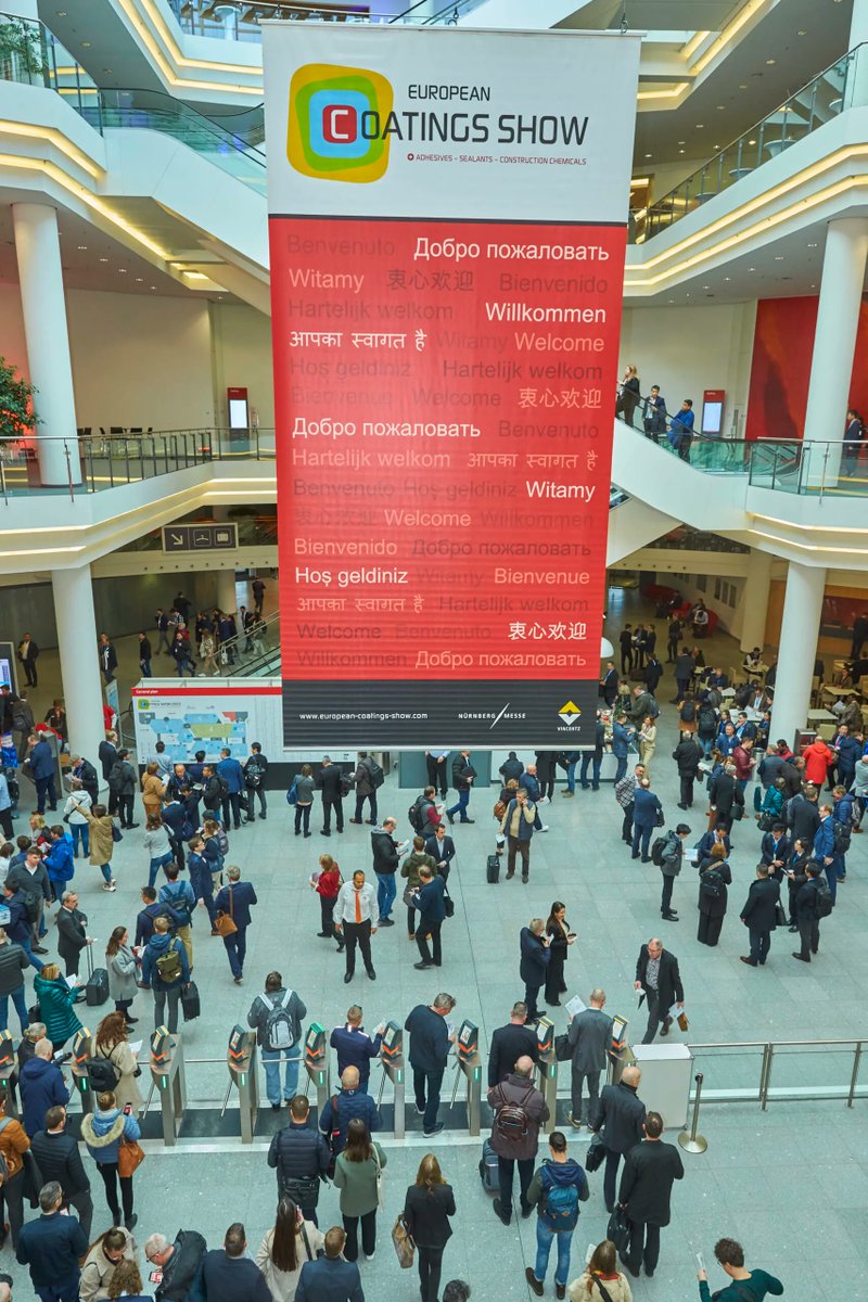 Day 1 at the #ECS2023 
We look back on a successful first day. The mood was very positive and there were many opportunities to make new contacts and discuss potential business.
First impressions: buff.ly/3JPXyYL 
 #europeancoatings #coatingsconference #coatingsshows