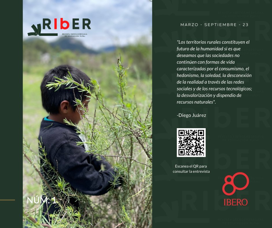 RevistaRiber's tweet photo. #RiBER |📔¡HOY! Estamos muy felices de compartirte nuestro primer número de la Revista Iberoamericana de Educación Rural. ¡No dejes de leer este gran ejemplar! 

🔗Revista: https://t.co/RD6zyNN3Wr https://t.co/4Zh7e2j5v7