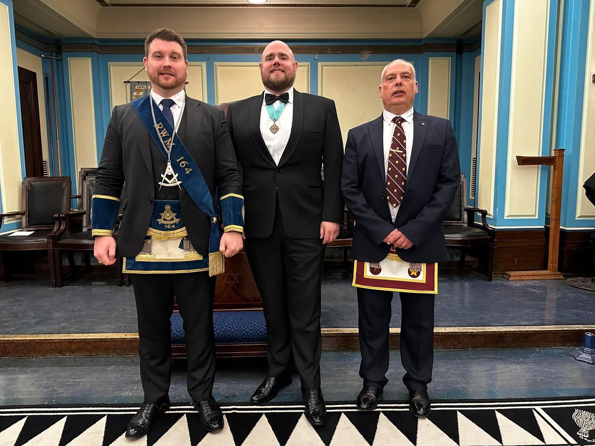 18th March was our 457th regular meeting & it proved to be a truely enjoyable day. The thriving nature of the Lodge led to another ‘double’ whereby Bro. Bradley was Raised & a new Candidate Initiated.  Read full story 👉  bit.ly/3FWWVLU #LondonMasons #Freemasonry