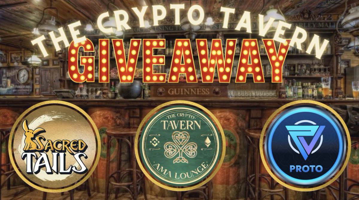 We've got TWO GIVEAWAYS for you!!
1. 🖼 Sacred Tails t.me/SacredTails NFT giveaway 🖼
HOW TO ENTER: ➡️ gleam.io/competitions/D…
There is a chance to hit the $1700 USDT bounty with the NFT 👀
2. 15 Soulless Ducks Giveaway from Protoverse
 t.me/protoverse_ai