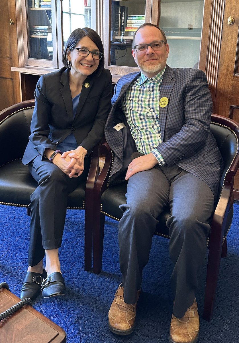 NNA_US's tweet photo. We believe that meeting with @RepBeccaB was well worth the drive up 95 for #NNA board member and ExDir of @PiedmontHousing, Sunshine Mathon.  NNA Legislative Day in full swing.
#NeighborWorksWorks
#NNAmember https://t.co/yCga2hDyjs