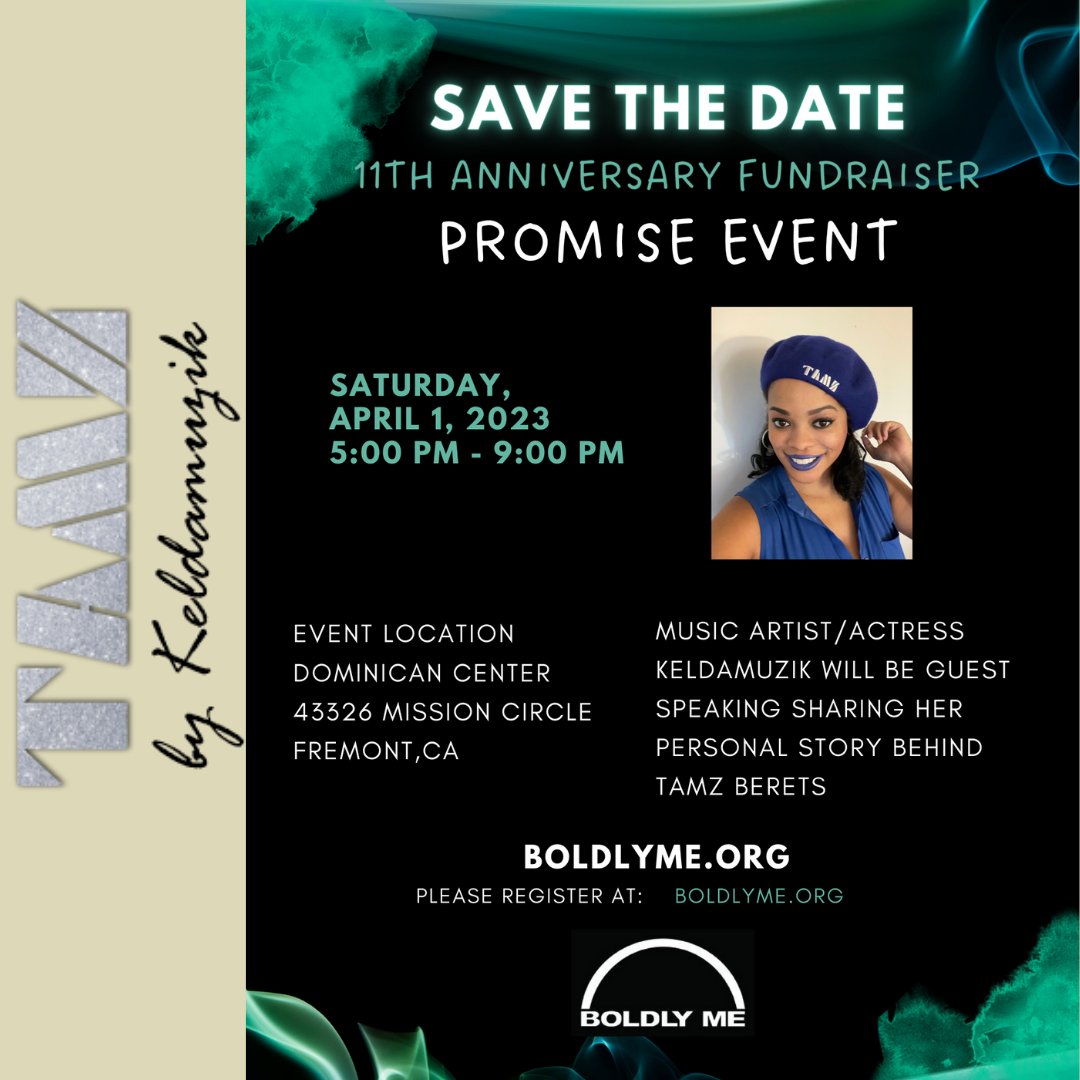 Keldamuzik's tweet image. &quot;Join the Boldly Me fundraising event on April 1st and gain invaluable insights from Keldamuzik, our esteemed guest speaker!&quot;

#berets #headwearfashion #californiagirls #hatday #womenstylefashion #stylishhair #beretstyle #onlineshops #tamzberet #weartamz #keldamuzik #boldlyme