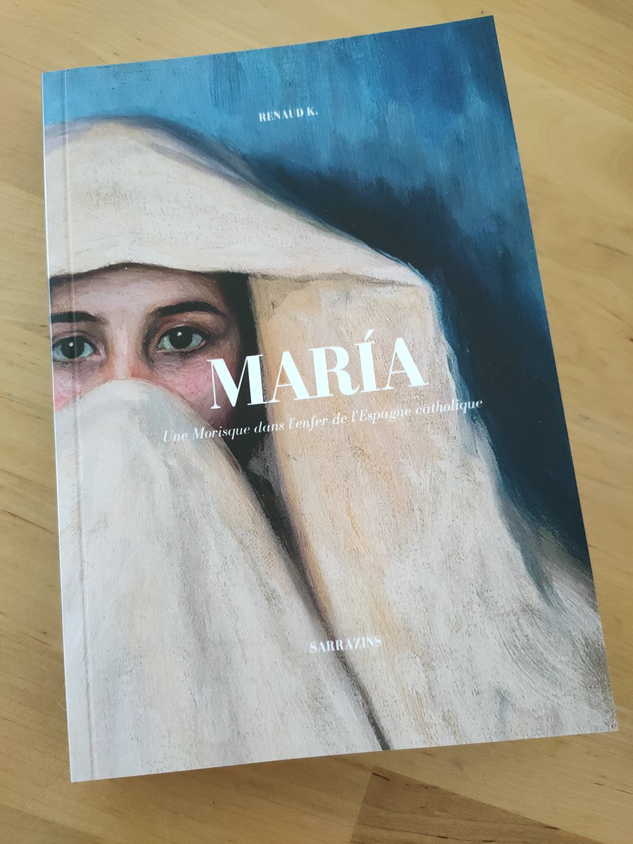 RenaudK_SRZ's tweet photo. Après une rupture de stock de quelques semaines, une 2nde édition de mon roman « María » est disponible chez @SarrazinsEd ! 

Revu et corrigé, bien entendu.

En vente sur https://t.co/jjiZpoxeKf https://t.co/LBY4rODbzX