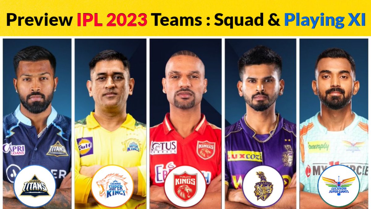 impy13ro45's tweet photo. IPL 2023 🏆
Discussion on GT, CSK, PBKS, KKR, LSG Playing XI, Impact Players 
Join us &amp; share your opinion in comments, Join us ⬇️
https://t.co/LH6v6wurX6

#IPL2023 #IPLonJioCinema #IPLonStar #CSK #LSG #KKR #PBKS #GujratTitans https://t.co/Y5rda1egBd