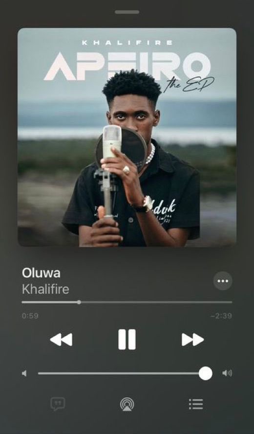 _le_entertainer's tweet photo. Preaching the gospel of @khalifire #APEIRO Ep on repeat. Delivery and bars on point, while he praises God at the same time.
stream here https://t.co/UnYjc50Bvb
Cc: @GoldenCityEntNG https://t.co/WzMEKsKCXX