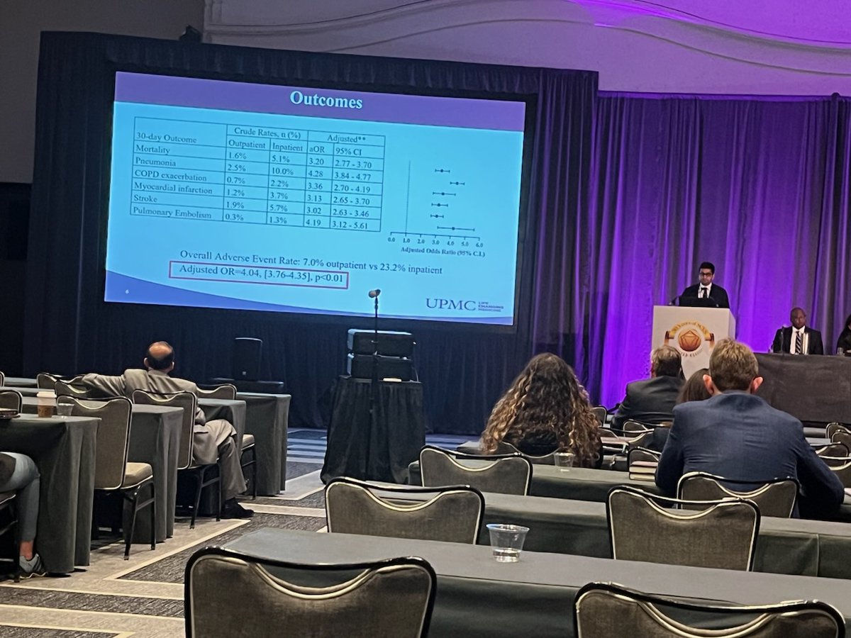 Thank you <a href="/SCVS1969/">SCVS</a> for the opportunity to present two projects from <a href="/UPMC_Vascular/">UPMC Vascular Surgery</a> at the podium!