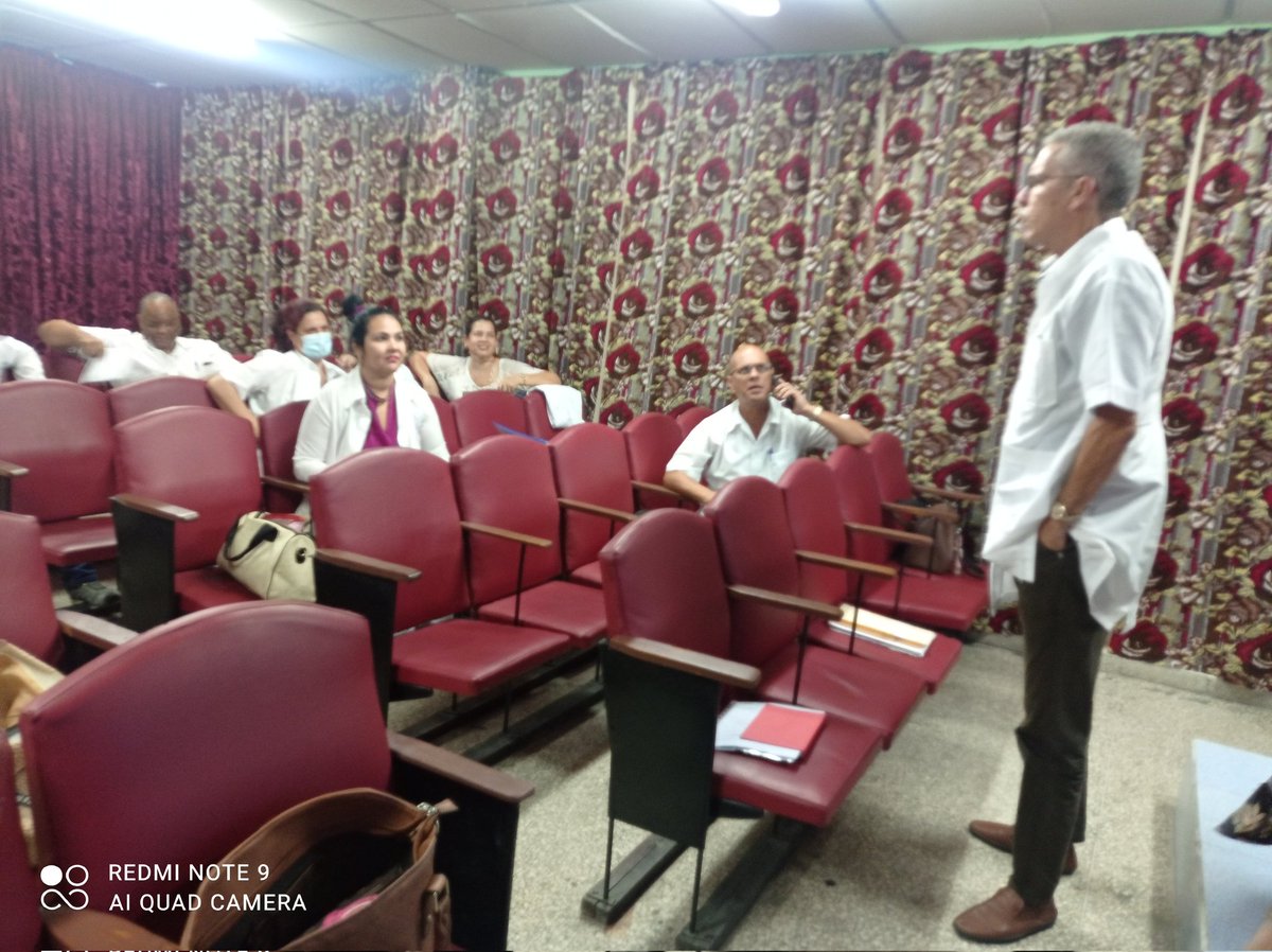 Comienza Maestría en Gerencia del Sistema de Salud, en la Universidad de Ciencias Médicas, con un excelente claustro de profesores, donde el reto es la excelencia!!! #CubaPorLaSalud #CubaPorLaVida #SanctipíritusEnMarcha <a href="/LiannaMartnez/">Lianna Martínez</a> <a href="/dianellapp/">dianellapp</a> <a href="/Darelsy1Darelsy/">Darelsy</a> <a href="/yordanka_gomez/">Yordanka Gomez Siles</a>