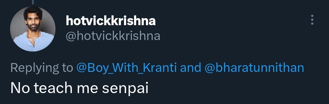 @hotvickkrishna Well for starters, here's a textbook example of a consistently cringe person being cringe 👇