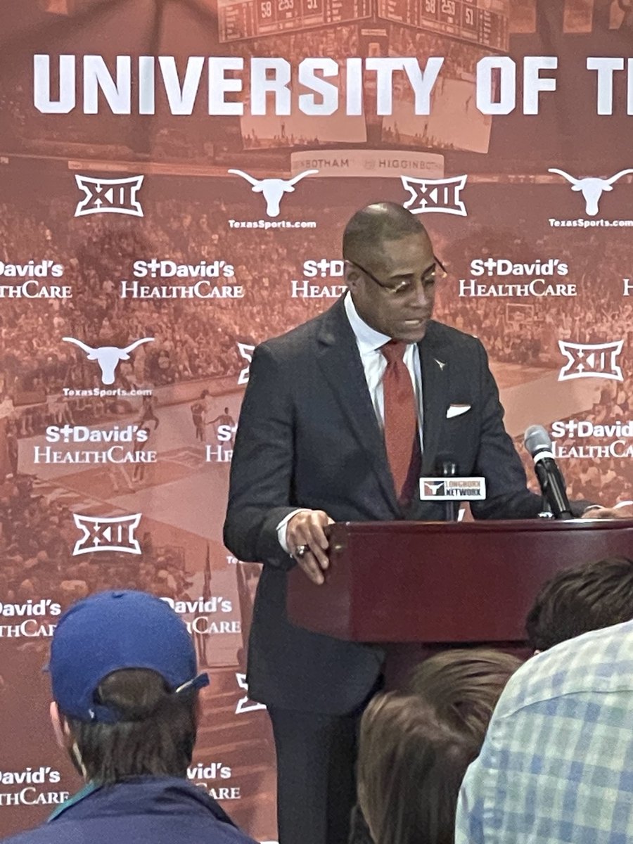 Rodney Terry. Officially named head basketball coach at the University of Texas today.