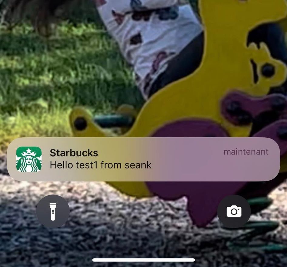 MarcouxMath's tweet photo. #starbucks What's up Sean? 

Hello test2 :) https://t.co/v2Er0T2XuM