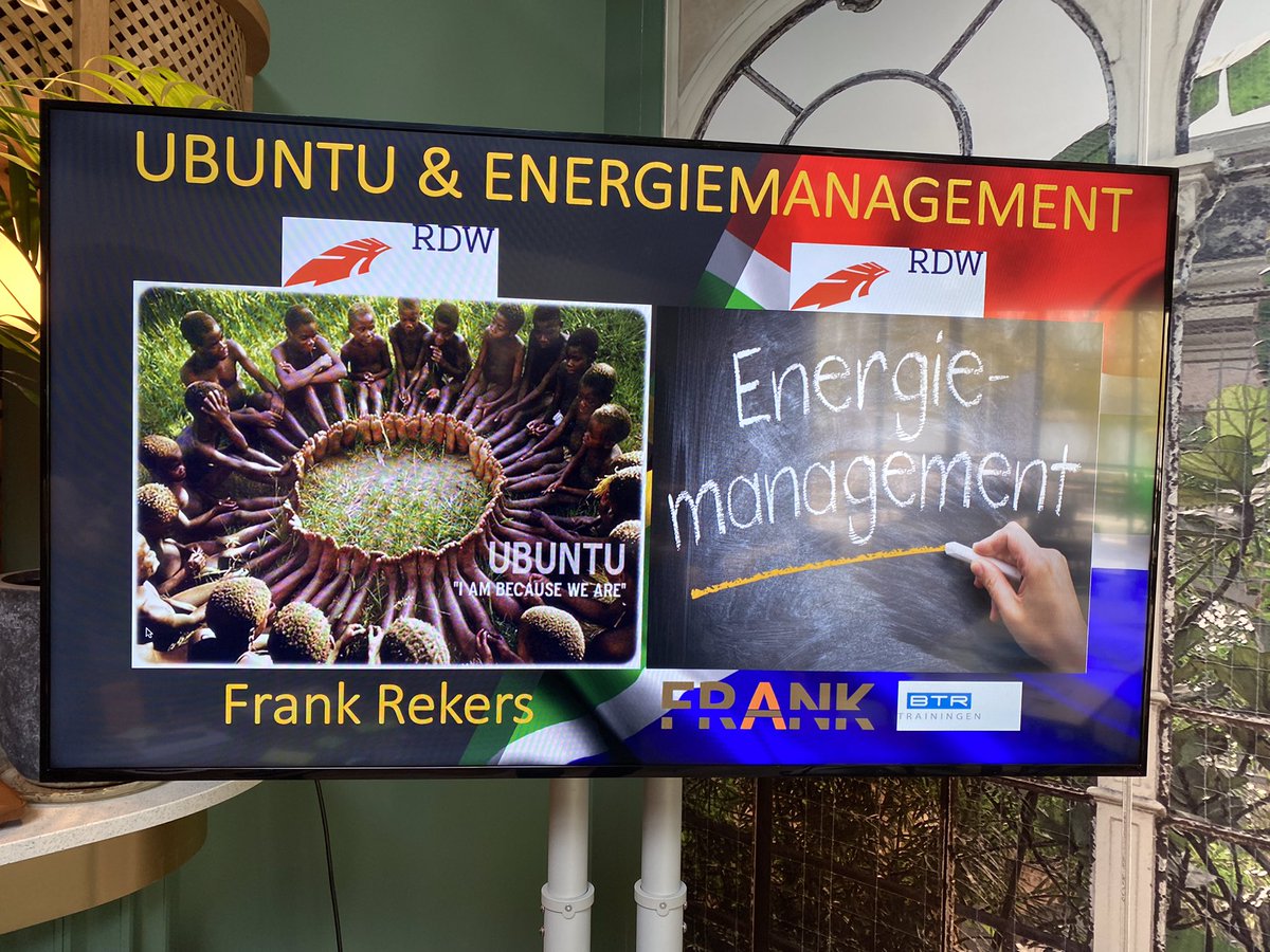 Wie kent ze niet? Vandaag workshop voor RDW gegeven hoe #Ubuntu bijdraagt aan #mentale vitaliteit/ #weerbaarheid, #verandervermogen, aan #samenwerking en aan #zorg voor elkaar met intro #buddysysteem