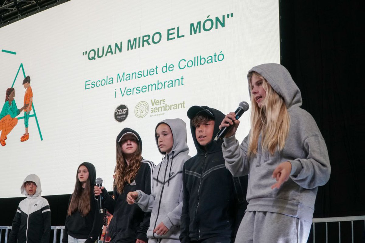 Presentem el pla "Activem-nos pel català" amb 800 centres compromesos a engegar accions concretes per potenciar l'ús del català.

👉🏻 L'objectiu és dur a terme una estratègia d'acceleració per fomentar el català a les aules i arribar al conjunt de centres el curs 2026-2027.