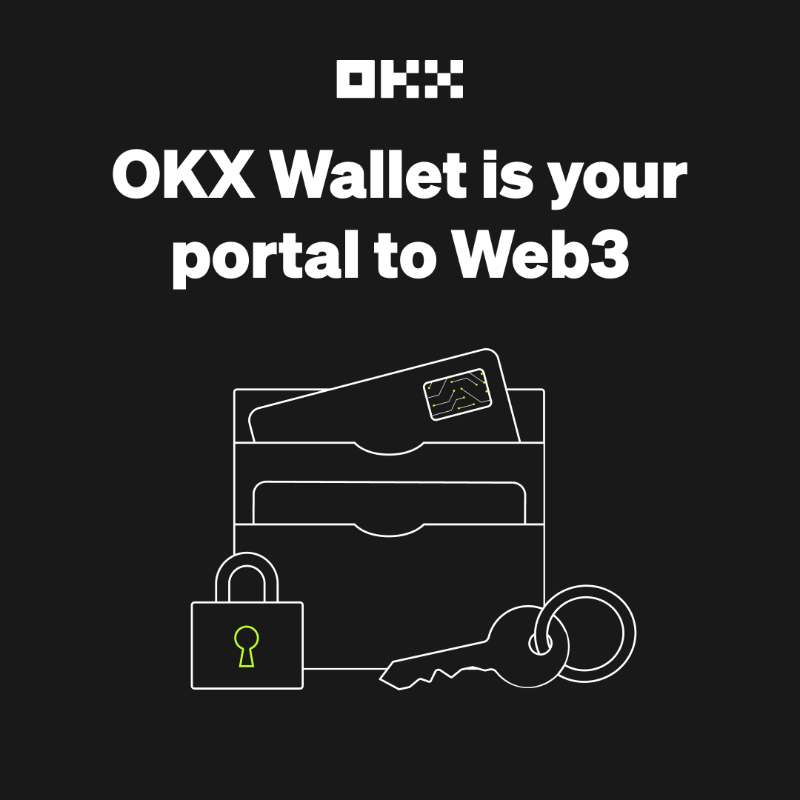 okx's tweet photo. With OKX Web3 Wallet, take control of your crypto, access dApps, explore NFTs and take your DeFi game to the next level. 

Follow us to stay in the know. https://t.co/mLatmG0RpO