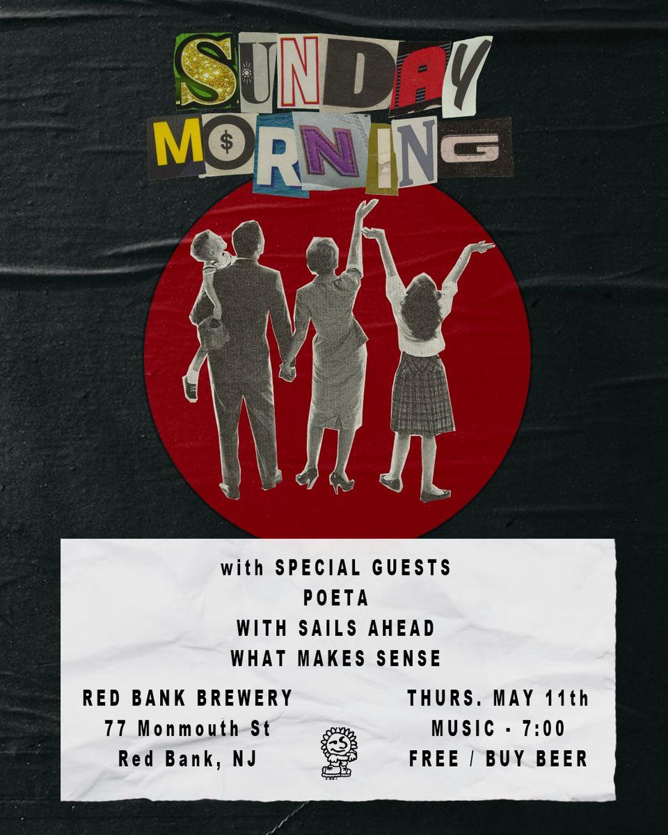 withsailsahead's tweet photo. OUR FIRST SHOW OF 2023

free gig at Red Tank Brewery on Thursday, May 11th 🍺

Come hear new songs 🌀✨ https://t.co/3Nk56uJpWf