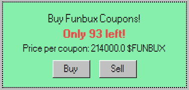FunbotsFunhouse's tweet image. Wow! In just two days since the launch of Funbux Coupons, more than 50% have already been claimed! Hurry up and get yours now before they run out! 

Don&apos;t miss your chance to grab one of the hottest commodities within the Funhouse! 

#FunbotsFunhouse #Arbitrum $FUNBUX