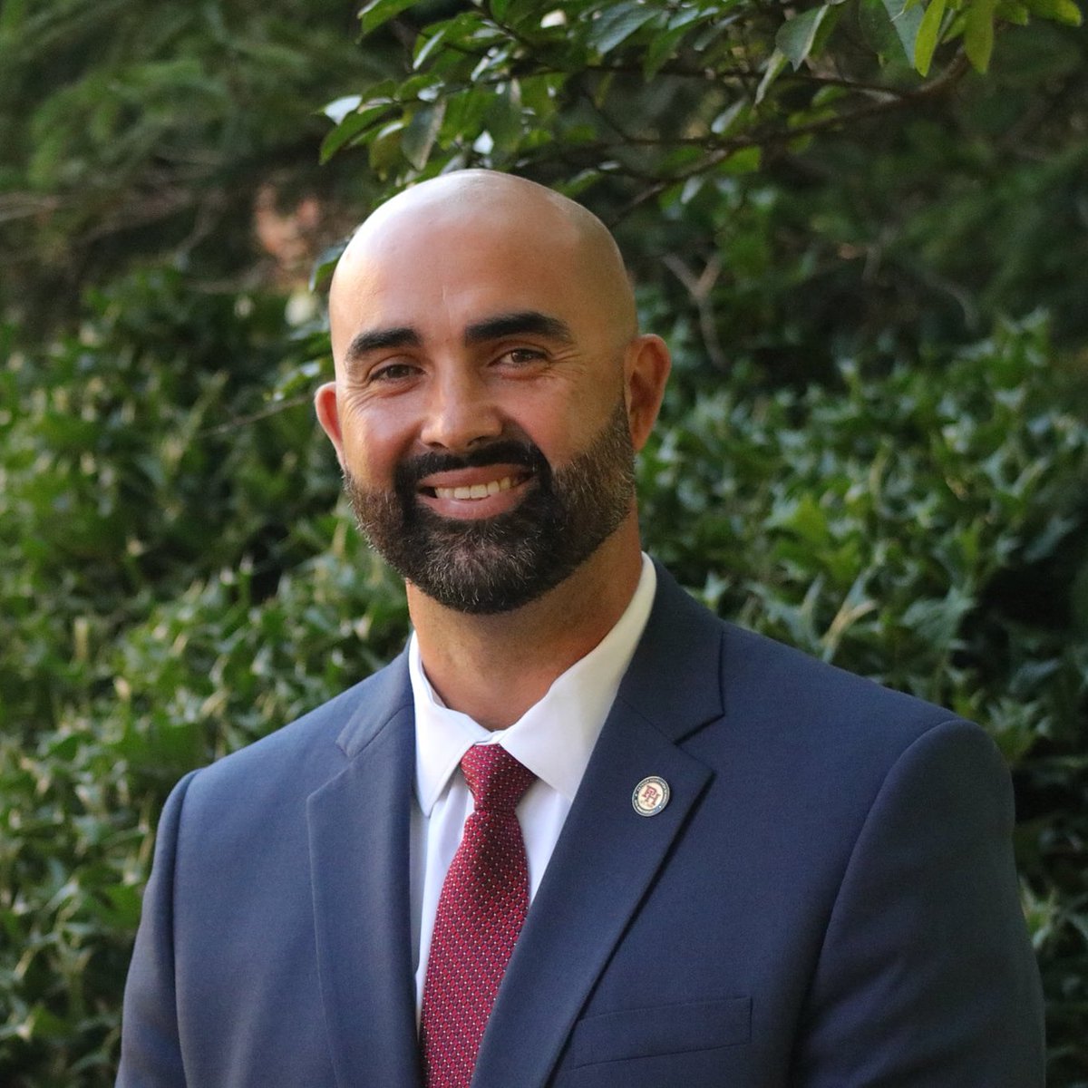CONGRATULATIONS! Chris Martinez, the principal at <a href="/PatriotsPhhs/">Patrick Henry HS</a>, has won the 2022-23 R.E.B. Award for Distinguished Educational Leadership! Dr. Michael Gill, Superintendent of Schools, surprised Mr. Martinez this morning during a division leaders meeting!