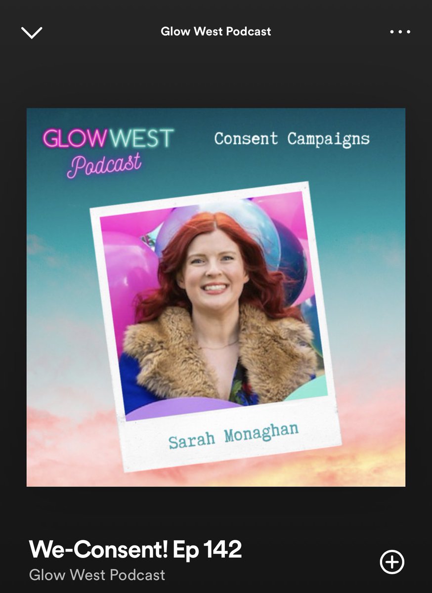 Tune in to <a href="/glowwestpodcast/">Glow West</a> where We-Consent manager Sarah Monaghan chats to Dr. Caroline West 🎧

Discussing consent, campaigning, pleasure, research, intimacy, culture, social scripts at play, Irish society and more! ✅
