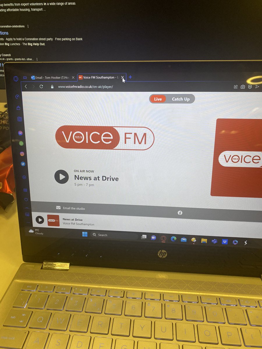 tomhjournalism's tweet photo. Great to listen to my good friends @TorinBudd &amp; @EdBrownJourno on tonight’s @voicefmradio drive time show! Dream team 🙌🏻

Making me miss presenting the show myself… 👀 https://t.co/ICSECMpfVL