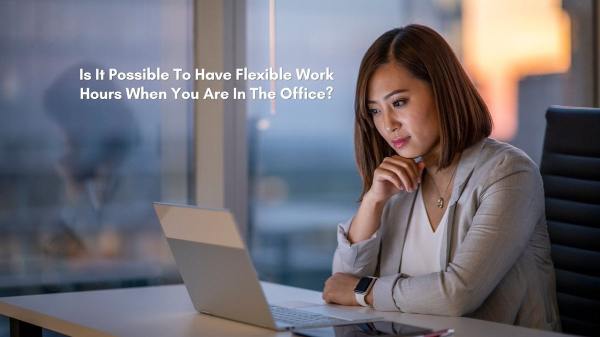 A group of us were chatting the other day about the push to get employees back in the office and the conflict between working at the office and flexible hours. #flexibleworkhours #workhours

Follow me on LinkedIn to read my article on this publishing on Thursday this week.