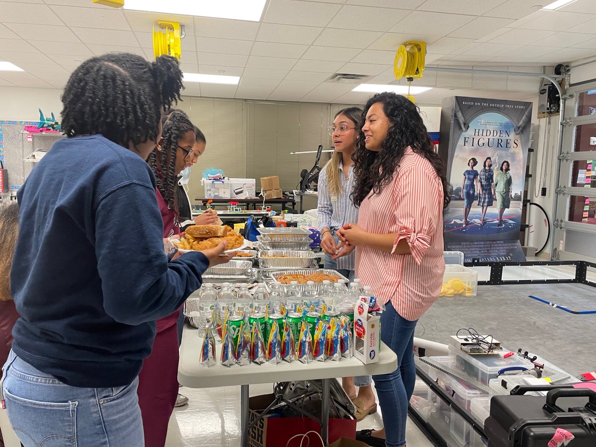 SWENext's tweet image. We're excited to highlight last month's outreach recruitment event for pre-college students! It was sponsored by @Bechtel &amp;amp; @YWCPAHISD SWENext Club titled "How to Succeed as a Women of Color in the #STEM Field Panel." It's great to see young people working toward a better future!