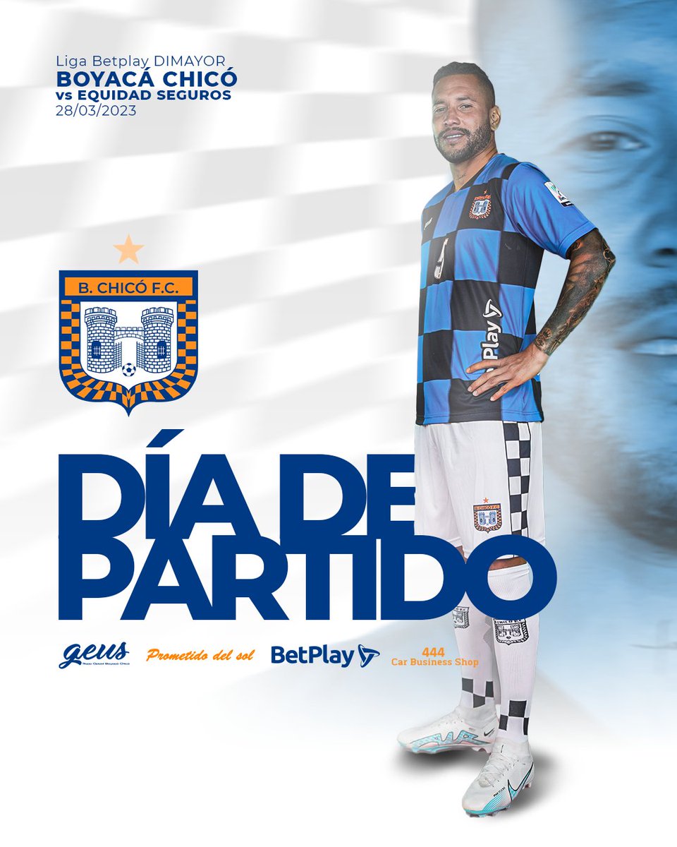 BCHICOFCOFICIAL's tweet photo. ⚽¡Día de partido en la independencia te esperamos! 🏟️
.
#VamosAjedrezado 
#FuerzaAjedrezado 
#ElCampeónDeBoyacá https://t.co/FkIFDF4ZYO