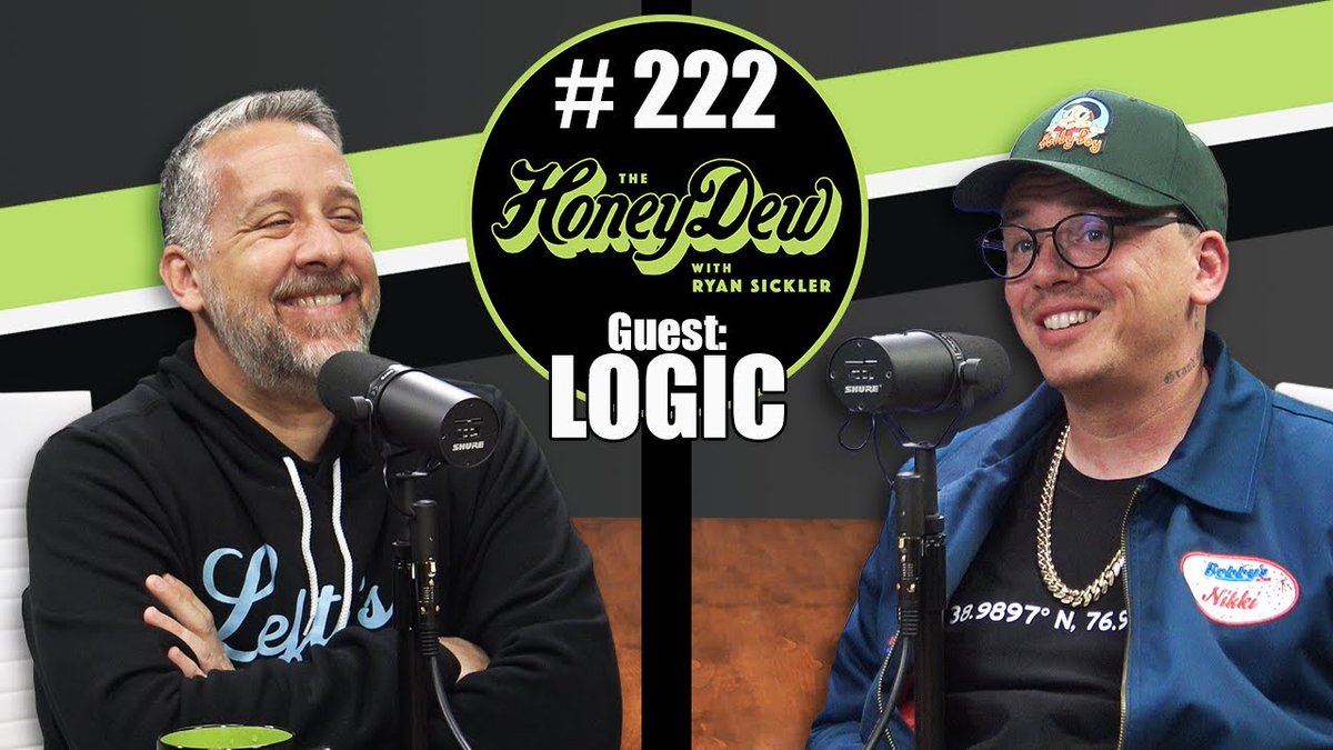 HoneyDew Podcast #222 | Logic dlvr.it/Slcn8N | The HoneyDew @honeydewpod @ryansickler @Logic301 #highlighting the #lowlights of #life #RyanSickler #Logic #LeftysSon #April5th #ComedySpecial #HoneyDewPod