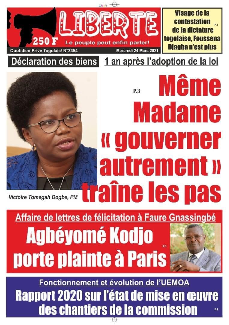 #Togo Pour les fausses lettres de félicitations fabriquées par @Fegnassingbe et lues sur RFI pour berner l'opinion une plainte à été déposée au Tribunal de Grande Instance de Paris.
<a href="/RobinBinsard/">Robin Binsard</a> 
<a href="/EmmanuelMacron/">Emmanuel Macron</a> 
<a href="/AssembleeNat/">Assemblée nationale</a> 
<a href="/JLMelenchon/">Jean-Luc Mélenchon</a> 
<a href="/Sebastien_Nadot/">NADOT</a> 
<a href="/antonioguterres/">António Guterres</a>