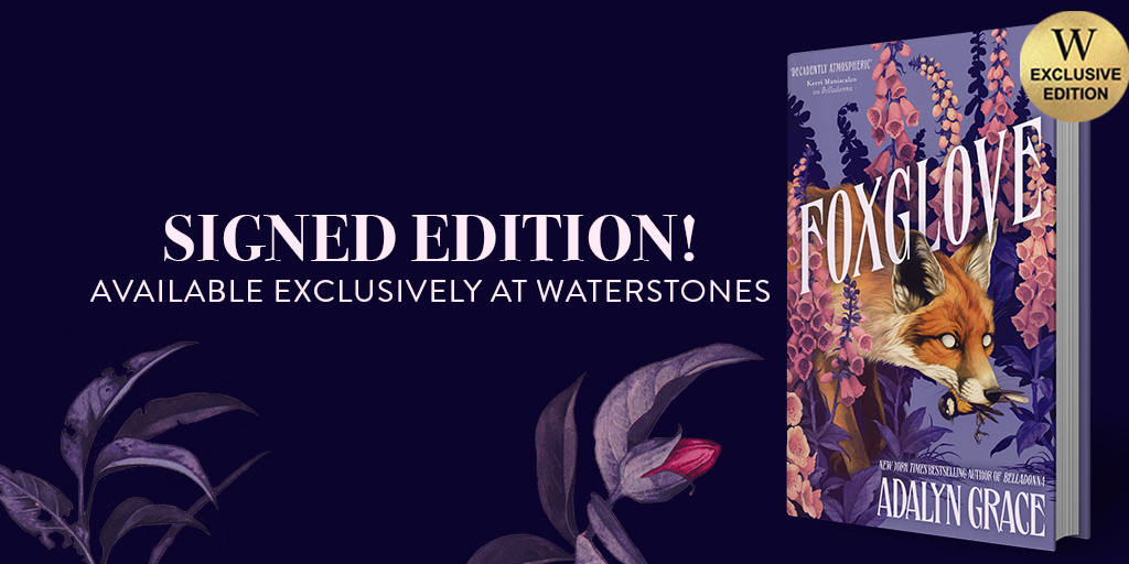 Gloriously gothic and bewitchingly seductive, the blistering sequel to @AdalynGrace_'s bestselling Belladonna finds the complex relationship between Signa and Death is tested to its limit. Pre-order the Signed Edition here: bit.ly/3FXARAS