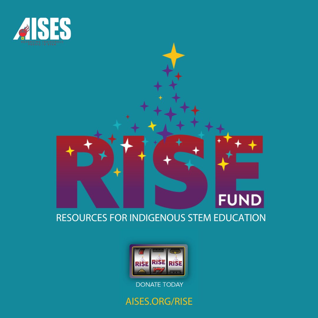 AISES's tweet photo. Support STEM education and careers for Indigenous peoples through the gaming industry 🎰 Other gaming organizations are doing their part. Are you?

Learn more and contribute to our RISE Fund today at https://t.co/V3CQNfaTqI https://t.co/DxoRYXM2HK