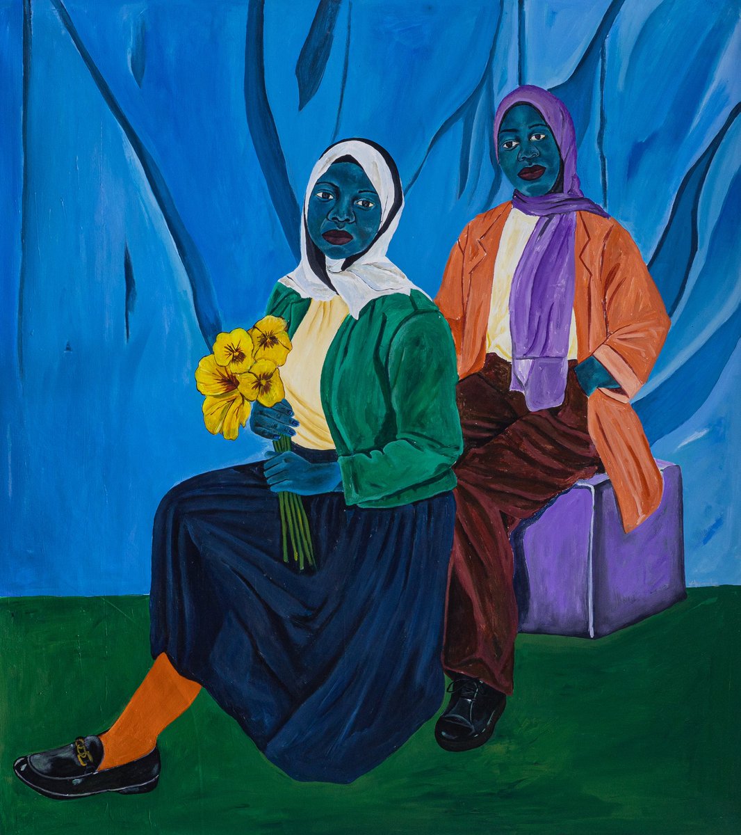 Congratulations Amina by the talented Awanle Ayiboro Hawa Ali 💙