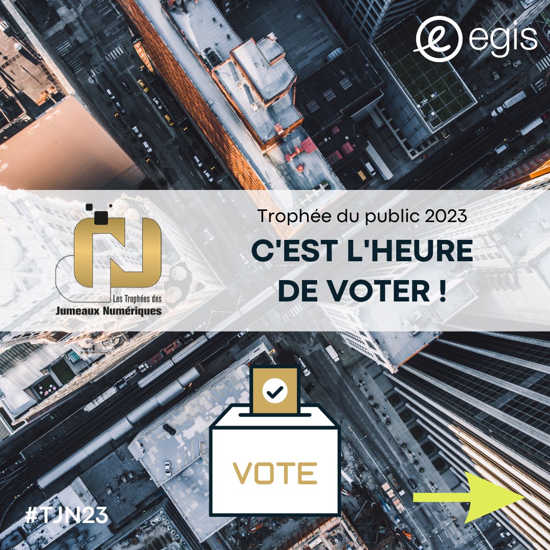 [Innovation 👩‍💻] Nos experts ont besoin de vous ! 👊
Egis présente deux projets pour le prix du public aux Trophées des Jumeaux Numériques 2023 🤗

Déroulez le fil 👇