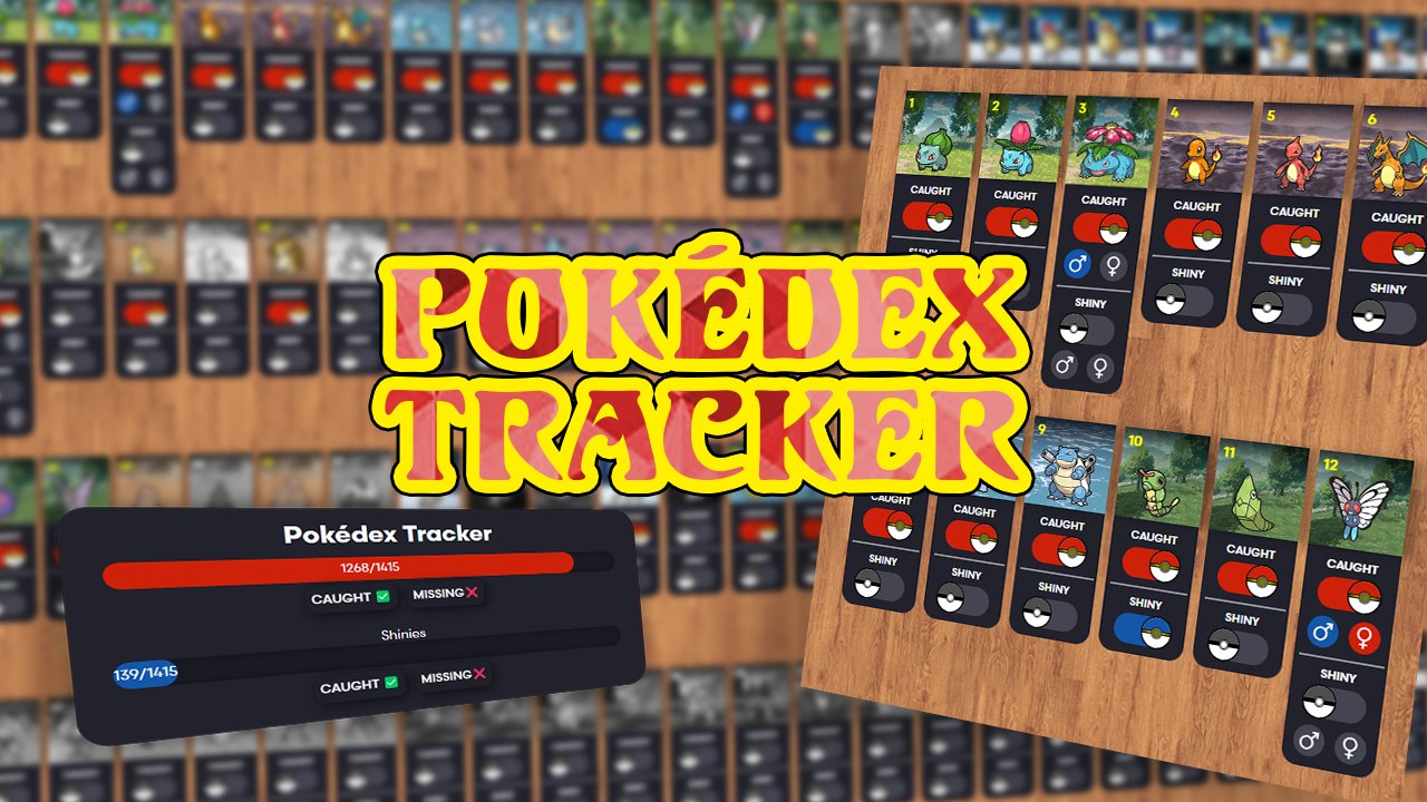 Living Pokédex Tracker 3.0 now supports more games