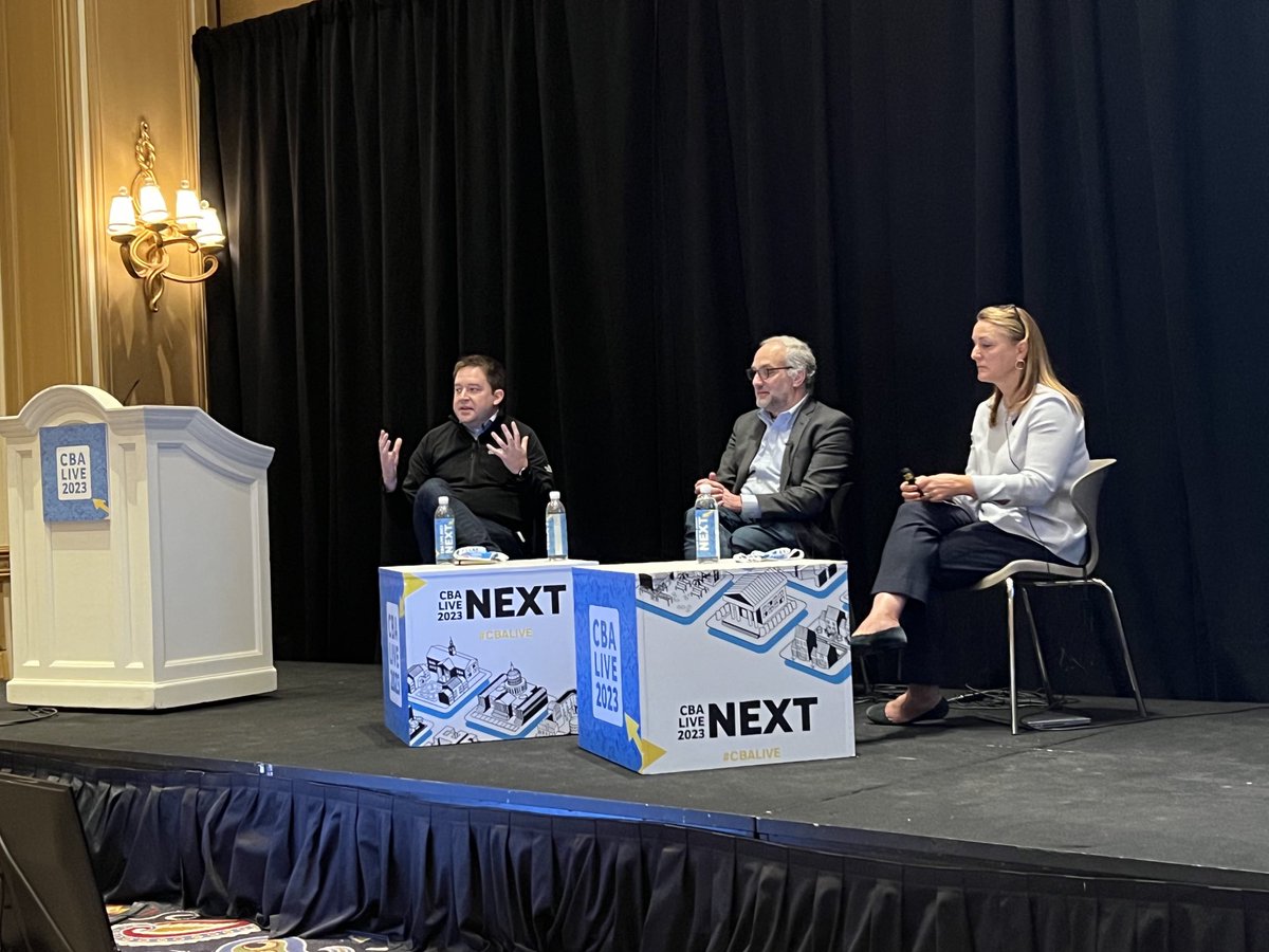 kmpOConnor's tweet photo. Always great to hear from the talented team and ⁦@ConsumerBankers premier sponsor⁩ ⁦⁦@_Curinos⁩ at #CBALIVE on the recent movement and shifts in retail deposits https://t.co/6DuYF3JYog