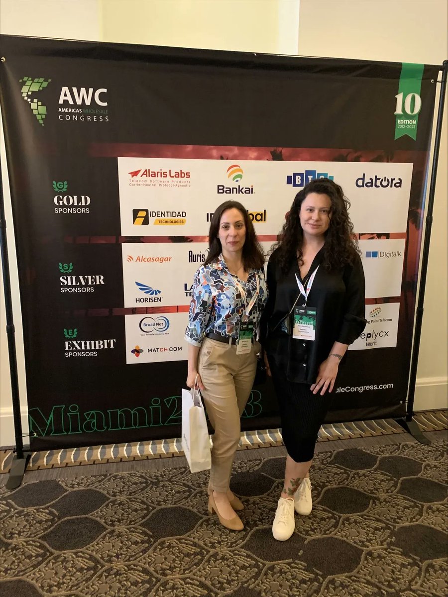 Speedflow's tweet image. #AWCMiami is always an excellent event for our team to meet partners and friends. An amazing opportunity to forge new connections, and strengthen existing ones.
Until next time!

#telecomevent #awc2023 #voipbusiness #voipindustry #telecomindustry #smsbusiness